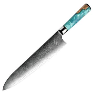 Couperet Grandsharp – acier damassé, 10CR15MOV