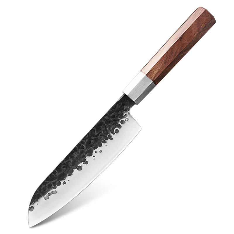 Couteau Santoku Grandsharp – 7 pouces, acier inoxydable