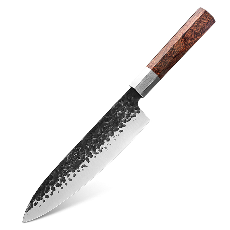 Couteau de chef Grandsharp – 8 pouces, acier inoxydable
