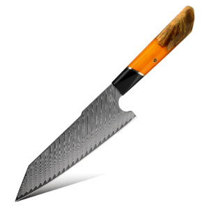 Couteau Kiritsuke Grandsharp – 67 couches, acier damassé