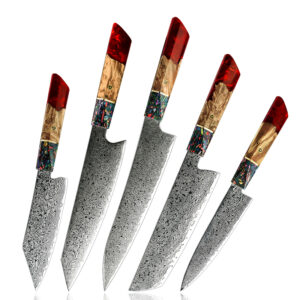 Ensemble de couteaux Grandsharp – acier damassé