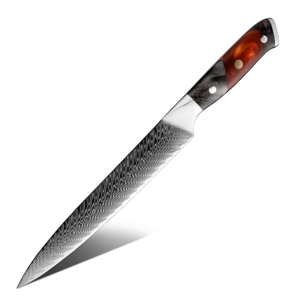 Couperet Grandsharp – 8,3 pouces, acier damassé, AUS10
