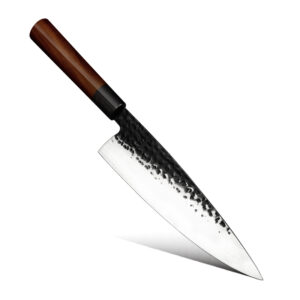 Couteau de chef Grandsharp – 8 pouces, acier à haute teneur en carbone