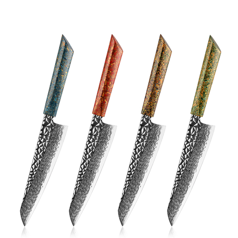 Couteau de chef Grandsharp – 67 couches, acier damassé