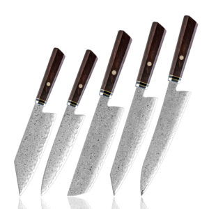 Ensemble de couteaux Grandsharp – acier damassé