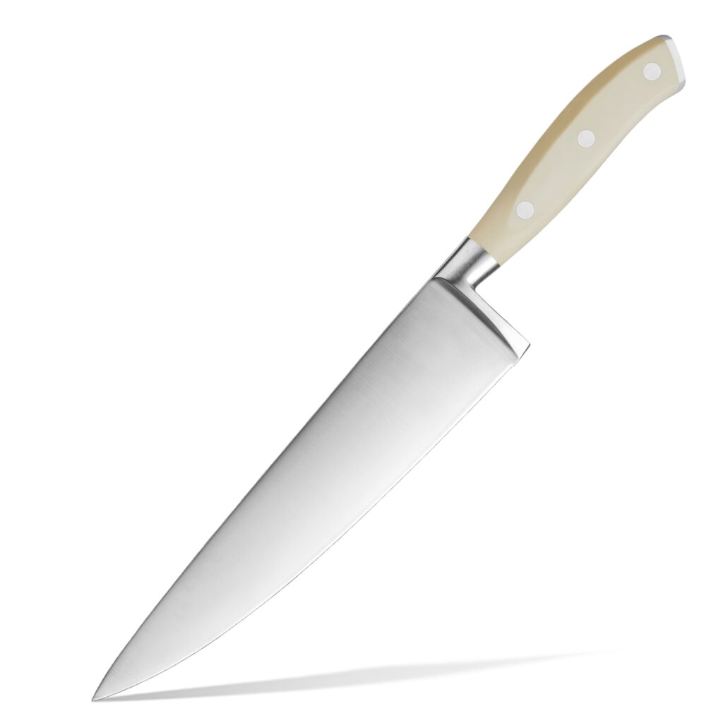 Couteau de chef Grandsharp – 8 pouces, acier inoxydable