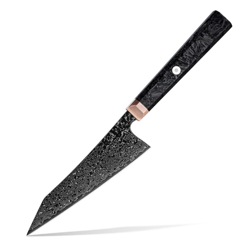 Couteau Bunka Grandsharp – 5,5 pouces, 67 couches, acier damassé