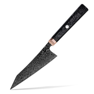 Couteau Bunka Grandsharp – 5,5 pouces, 67 couches, acier damassé