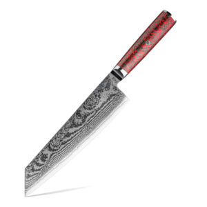 Couteau Kiritsuke Grandsharp – 8,5 pouces, 67 couches, acier damassé