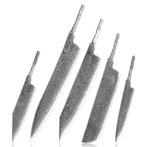 Ébauche de lame Grandsharp – 67 couches, acier damassé
