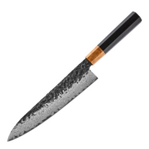Couteau de chef Grandsharp – 8 pouces, 67 couches, acier damassé, 10CR15MOV