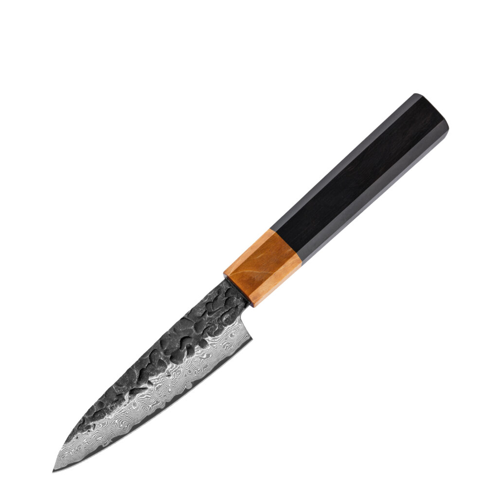 Couteau d’office Grandsharp – 3,5 pouces, 67 couches, acier damassé