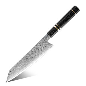 Couteau Kiritsuke Grandsharp – 67 couches, acier damassé