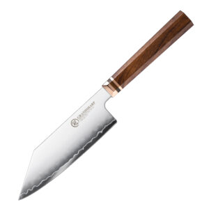 Couteau Bunka Grandsharp – 5,5 pouces, 3 couches, acier poudré, ZDP189