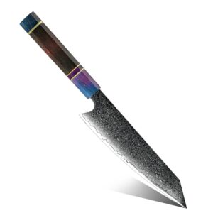 Couteau Kiritsuke Grandsharp – 67 couches, acier damassé